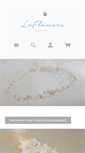 Mobile Screenshot of leflowersbridal.com